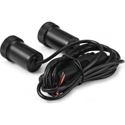 A pair Motorcycle decoration light car led for courtesy laser projector logo light for Suzuki door lights