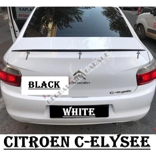 For CITROEN C ELYSEE Spoiler 2013-2021 Auto Accessory Universal Spoilers Car Antenna For Car Styling Sill Diffüser