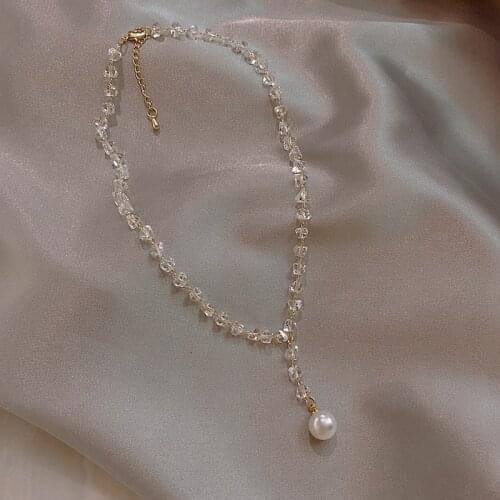 VINKYMY Pearl Necklaces For Women
