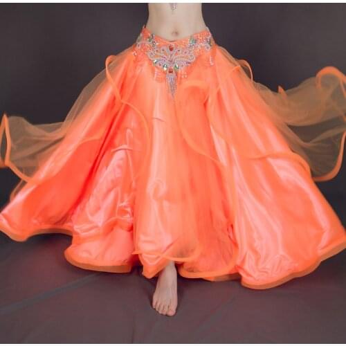 New Design Bellydancing Skirts Women Sexy Belly Dance Wrap Skirt Girls Costume Training Dress Or Performance Wear