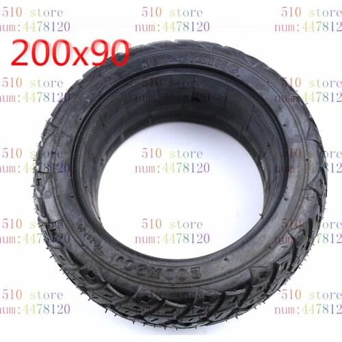 200x90 Solid tire without inner tube tyres fits electric scooter torque car 8 inch non inflatable solid tire