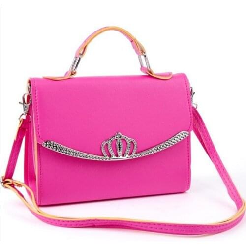 2017 summer fashion girls single shoulder handbag large capacity female party bag wholesale price PU leather handbag