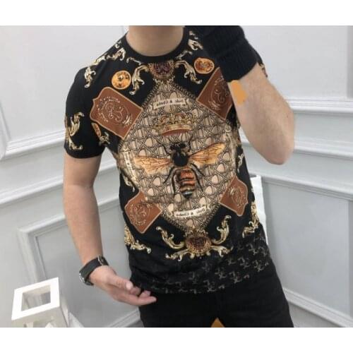 2021 21ss spring brand crown diamond tiger print jackets outwear bomber designer for men luxury punk gothic famous casual cotton