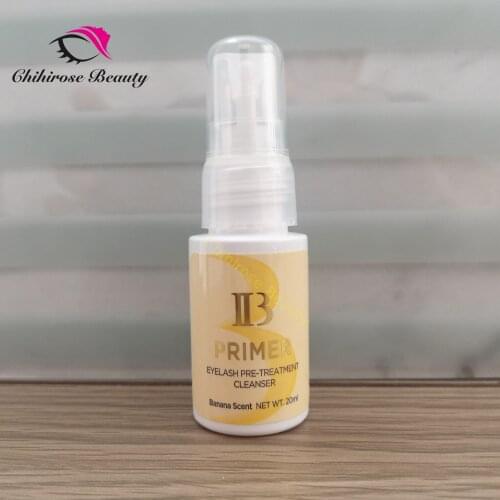 5 bottles IB Primer Eyelash Pre-treatment Cleanser Professional Eyelash Primer Eyelash extension glue primer Makeup tools 20ml