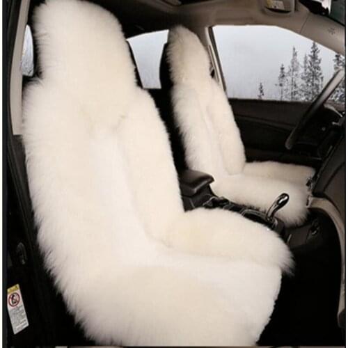 5 seat Keep warm Australian wool long plush fur seat cover For kia ceed 2017 cerato k3 sportage 3 rio 4 soul sorento spectra