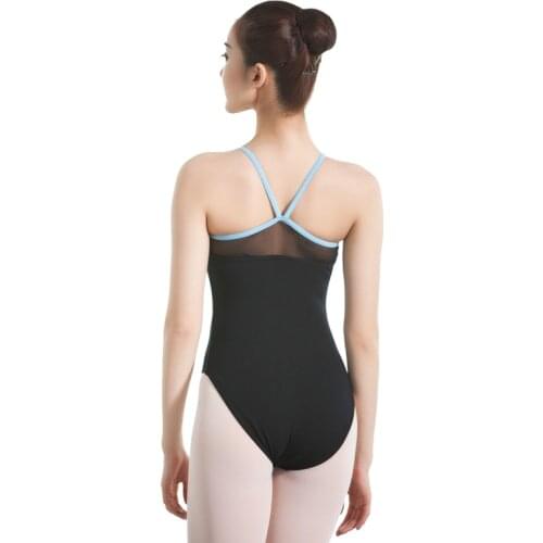 Ballet leotards adult gymnastic leotard camisole mesh leotard dance leotard for women swimsuit gymnasitcs ballerina dancewear
