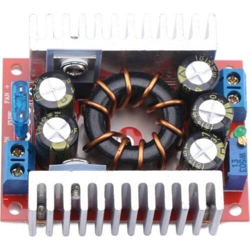 DC-DC High Power Low Ripple 15A Adjustable Step-down Module 98% High Efficiency Vehicle-mounted Voltage Power Buck Converter