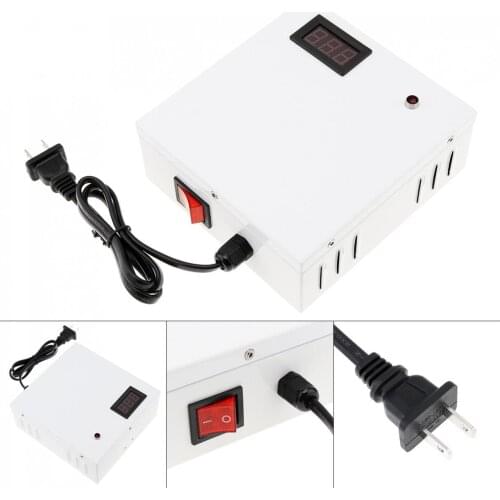 Energy Saver 90-250V 15-30KW Intelligent Electricity Saving Device Metal Box with LED Indicator Electricity Saving Up to 30