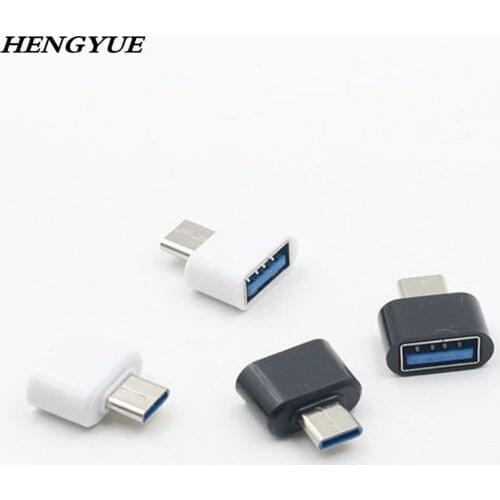 USB Female to USB-C Type C 3.1 OTG Male Data Adapter For Samsung S8 LG G6 G5 V20 OnePlus 2 3 Huawei P9 P10 Plus