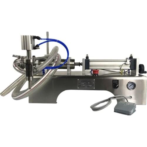 5-100ml Horizontal single-head pneumatic liquid filling machine Automatic quantitative filling machine