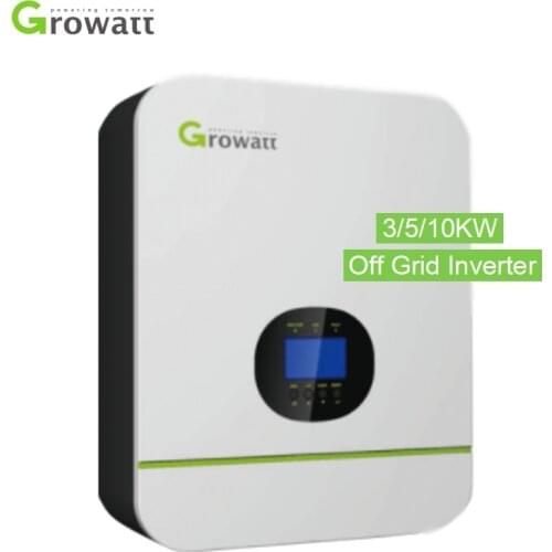 GTG-94 GROWATT Off Grid Power Inverter 3kva DC to AC Single Phase 5kva 5000w Inverter SPF5000TL HVM-P for Home