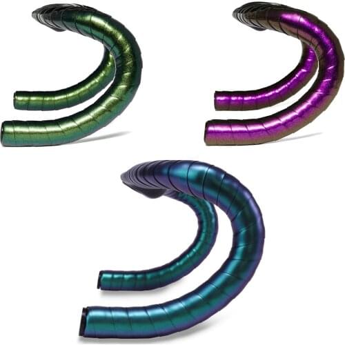 Bicycle Handlebar Tape Cycling Handle Belt Straps Bicycles Accessories EVA PU Tape Anti-Vibration Racing Bike Handle Bar Tape