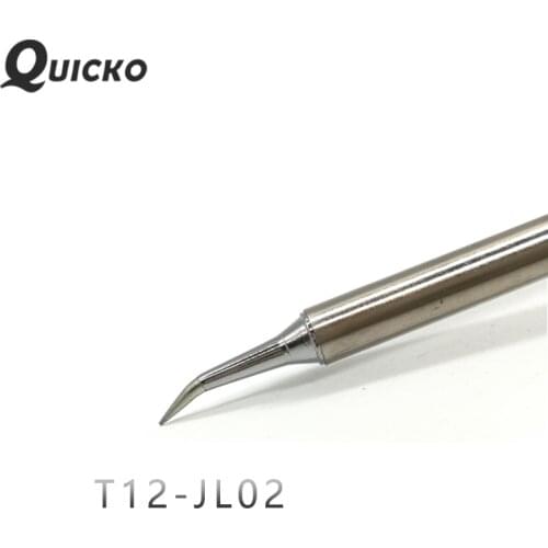 QUICKO T12-JL02/JS02 T12 J Series Soldering Iron welding Tips Electronic heads for FX907/9501/951 Handle T12 soldering station