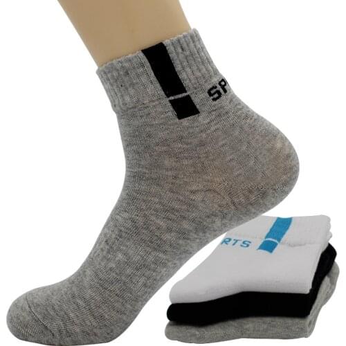 5 Pairs Men Socks Sport Business Durable Stitching Solid Sock Male Boy Stretchy Excellent Quality Meias Sock EU 39-45 Meias