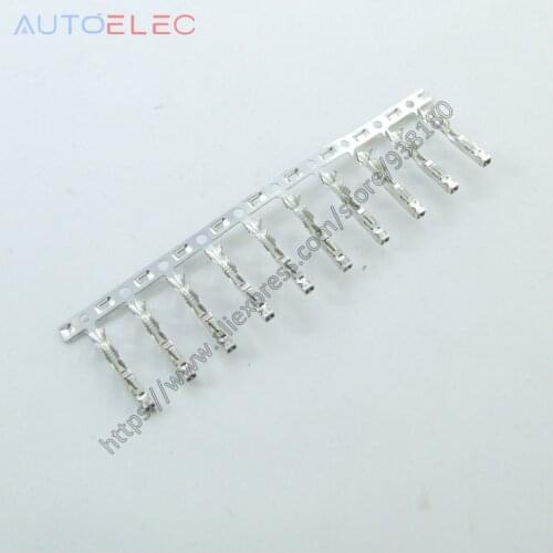 100Pcs crimp terminals (pins) 000979034E Terminals Female M-CON Tin Plated for TYCO Audi VW Skoda Seat repair wire 000979034E