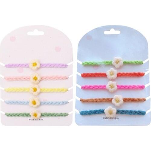 Dog Cat ID Collars Hand Knitted Cute Collar Puppy Cats ID Collar Personalized Engraved for Small Medium Dogs Pet Accessories