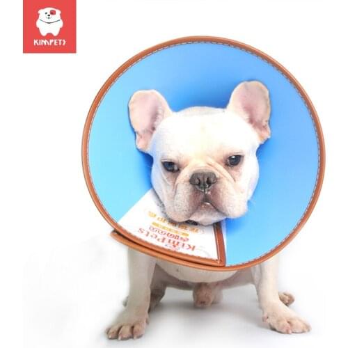 KIMPETS Dogs Collar Pet Protection Cover Collar Anti Bite Wound Healing Medical Beautify Shower For Dog Pet Medical Collar