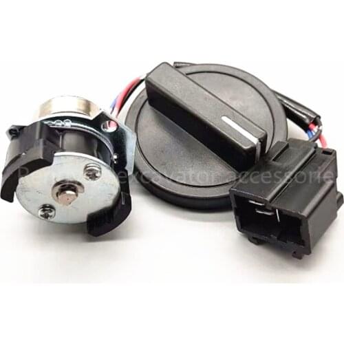 Suitable for Komatsu excavator accessories Komatsu PC100 120 200-5-6 220-8 360-7-8 refueling knob throttle gear switch motor