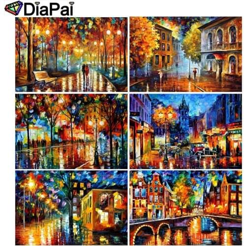 DIAPAI 100% Full Square/Round Drill 5D DIY Diamond Painting "Colorful woods" 3D Embroidery Cross Stitch Home Decor