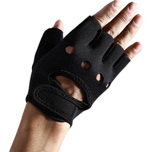 Professional Gym Fitness Gloves Anti-slip Weight Lifting Gloves Women Sports Workout Bodybuilding Half Finger Hand Protector