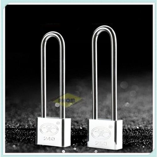 Anti-theft Copper Core Square Corner Lengthening shackle Padlock/Door lock
