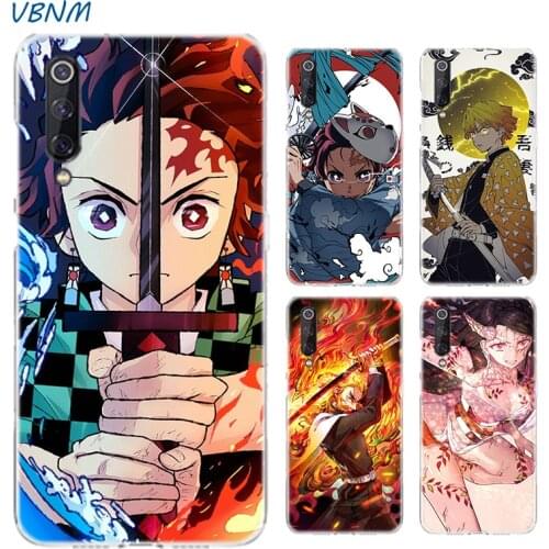 Demon Slayer Kimetsu No Yaiba Riverdale Silicone Case For Xiaomi Note 10 9 8 lite A3 5X 6X CC9 CC9E 9SE 8SE 9T F1 Bags Cover