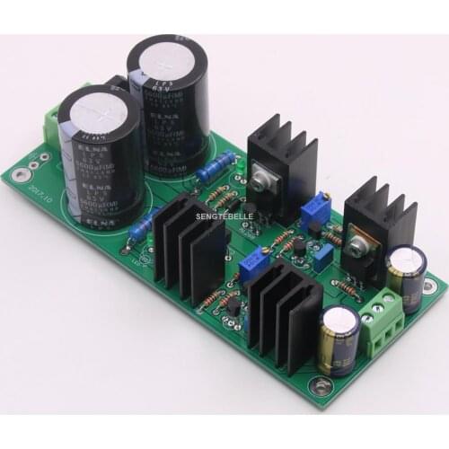 Assembled low noise precision class A shunt regulated power supply board Multiple voltage options