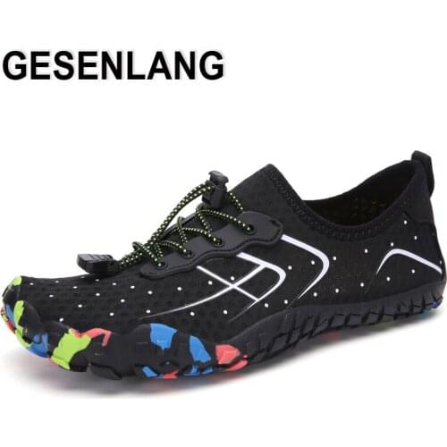 Unisex Fiver Fingers Water Shoes Mens Big Size Breathable Quick Drying Swimming Aqua Shoes Womens Outdoor Barefoot Beach Shoes