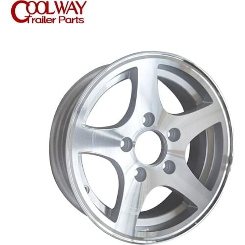13 Inch X 4.5J Alium Trailer Rim 5 -114.3 Car Bolt Pattern Capacity 730KG Caravan Boat RV Parts Accessories