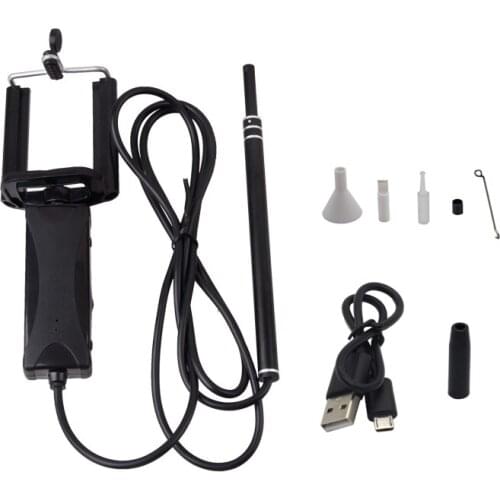 5.5mm 720P Wireless WIFI Earscope Cleaner HD Ear Wax Removal Inspection Camera Otoscope Earpick Endoscope Borescope