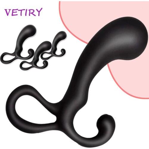 VETIRY Anal Plug Butt Plug Prostate Massager Anal Sex Toys Adult Gay Products Anal Beads Erotic Sex Toys For Men Women S/M/L