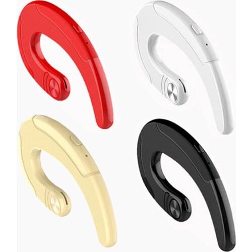 HBQ Wireless Headphone Exquisite Earphone Hook earbuds Bluetooth Headset Handsfree Bone Conduction Earphones Headphones with Mic