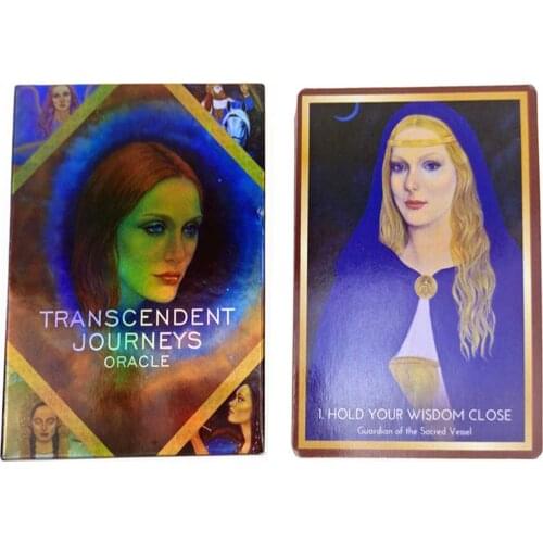 For Transcendent Journeys Oracle Cards Set Tarot Cards Suits Full English Version Board Deck Games Palying Cards Justifiable