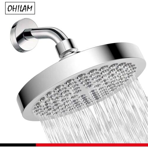 6" Shower Head High Pressure Rain Luxury Modern Chrome Easy Tool Free Installation Replacement For Your Bathroom Shower Heads