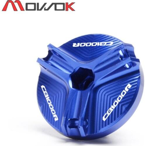 Hot sale M20*2.5 CNC Aluminum Engine Oil Filler Cap Plug Screw Cover For HONDA CB1000R 2017-2021 2018 2019