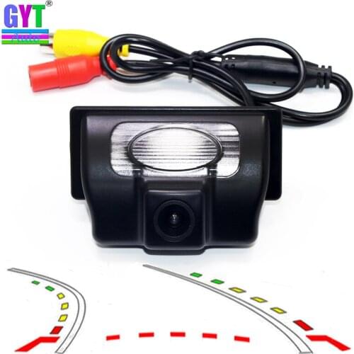 Dynamic Trajectory Tracks Car Rear View parking Camera For Nissan Teana Tiida(Sedan) Sylphy Geely Paladin reversing backup cam