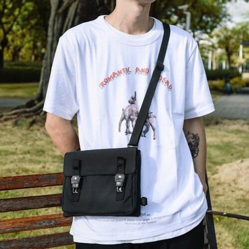 Summer Fashion Casual Crossbody Satchel One Shoulder Bag Designer Small Flap Teenager Satchels Bags Waterproof School Bag Boys