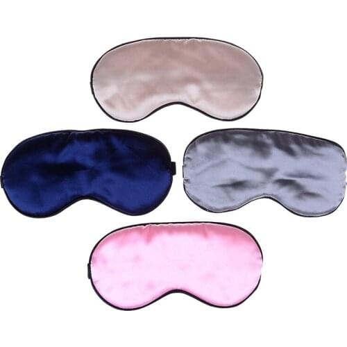 1pc Sleep Mask Eye Shade Portable Breathable Rest Blindfold Eye Cover Travel Eyepatch Night Sleeping Mask