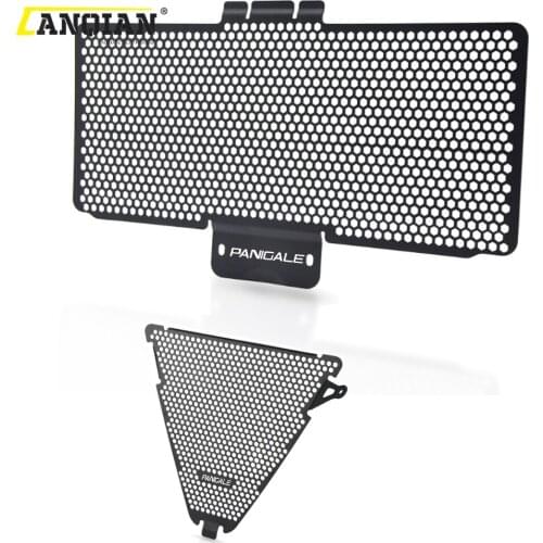 Motorcycle Radiator Guard Protector Grille Grill Cover For Ducati Panigale V2 1299 R FE Upper and Lower 2017 2018 2019 2020