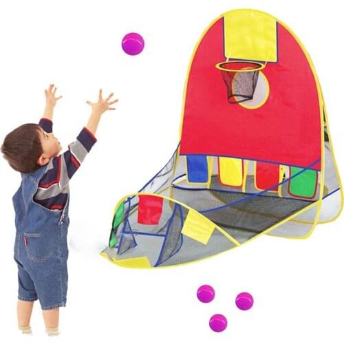 1 Pc Ball Tent Play House Basketball Basket Tent Ocean Ball Pool Outdoor Indoors Sport Kids Toys Beach Lawn Play Tent