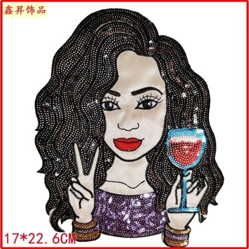 50pcs/Lot Embroidery Patches Letters Clothing Decoration Accessories Animal Wolf Zebra Palm Diy Iron Heat Transfer Applique