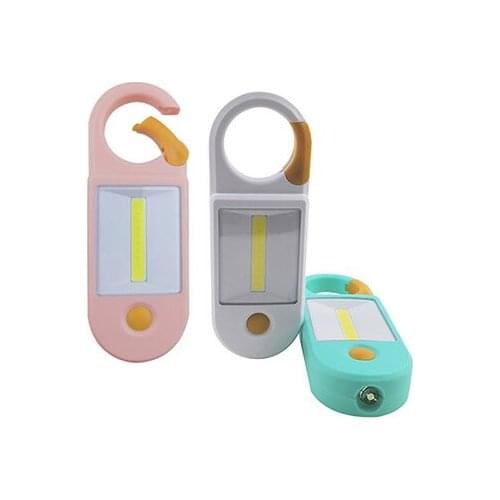 Battery Operated Small Door Hanging COB Night Lamp Portable LED Light