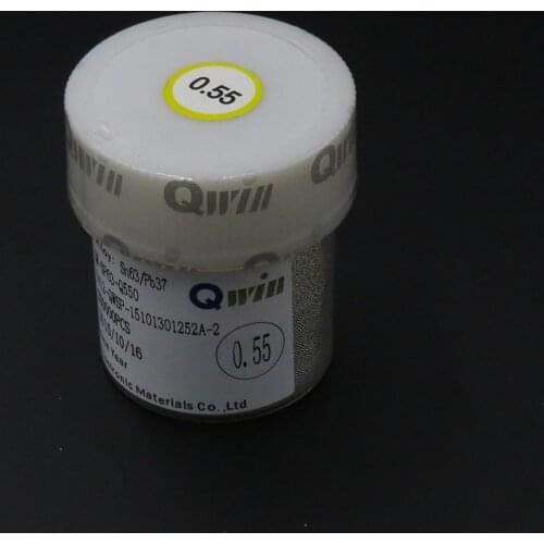 Qwin 250K 0.55mm PCB Chip set Chips BGA Reballing Solder Balls Leaded Free shipping