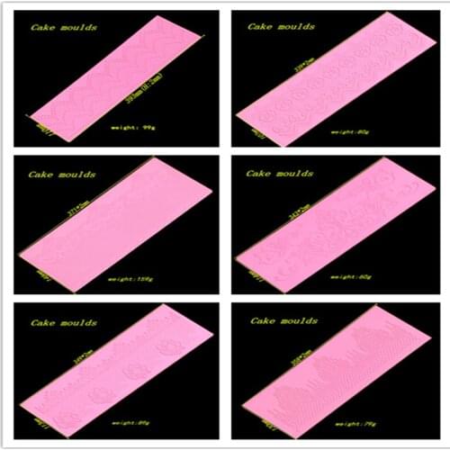 A variety of silicone lace mat large lace mold DIY bake tool new cake lace mold sugar lace mold LS-52