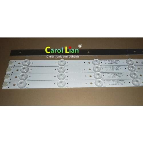 20 pçs/set Para T C L LE42D31 42D59EDS Retroiluminação LED 4708-K420WA-A2213V01 K420WB