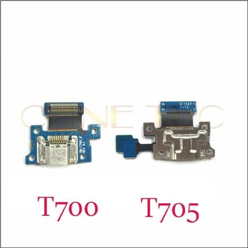 1pcs New For Samsung Galaxy Tab S 8.4 T700 T705 SM-T700 SM-T705 USB Charging Charger Port Flex Cable Repair Part