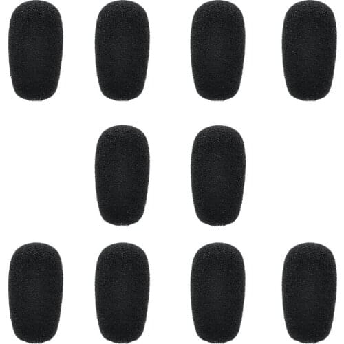 10 Pcs/Set Foam Microphone for BlueParrott B250xt B350XT B450XT B450XT MS S450XT Earphone Mic Cover Protector M icrophone G99B