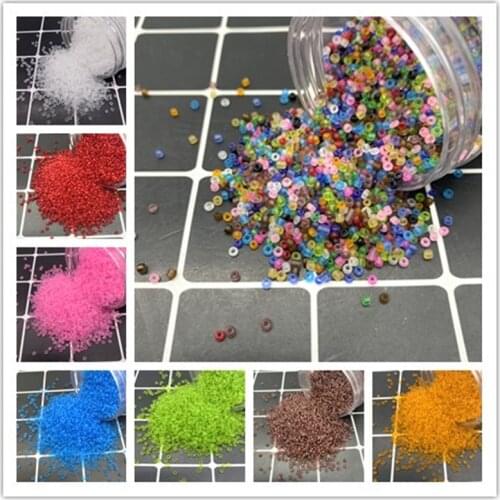 Jewelry Making 2mm 1000pcs Matte Czech Glass Seed Hole Beads /lot Austria Crystal Beads For DIY