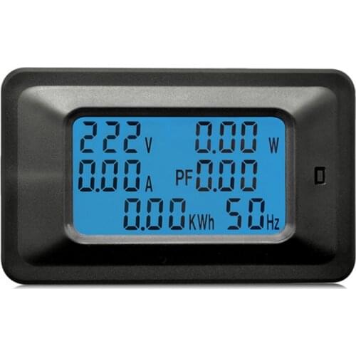 100A AC LCD Digital Panel Power Watt Meter Monitor Voltmeter Ammeter Voltage Current Tester for Home Appliances