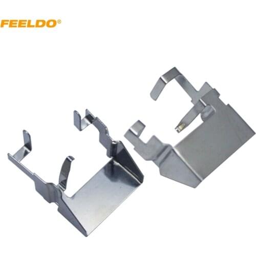 FEELDO 10Pcs Car H1 HID Xenon Bulb Retainer Clip Adapter For Ford High Bean Bulb Base Holder H1 HID Bulb Holder #5551